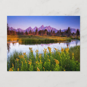 Teton Sunrise Postkarte