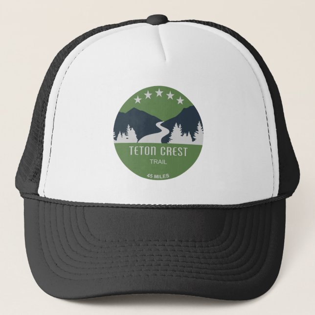 Teton Wappen Trail Truckerkappe (Vorderseite)