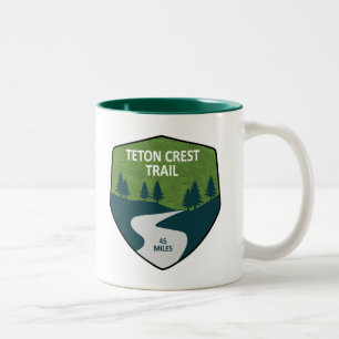 Teton Wappen Trail Zweifarbige Tasse