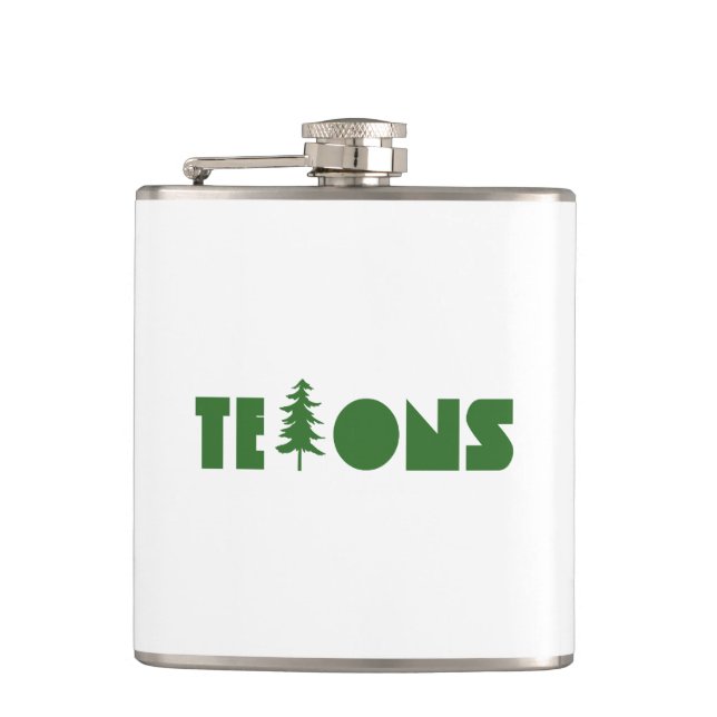 Tetons Flachmann (Vorderseite)