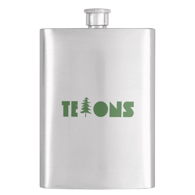 Tetons Flachmann (Vorderseite)