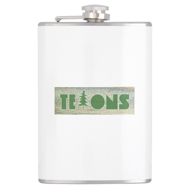 Tetons Flachmann (Vorderseite)