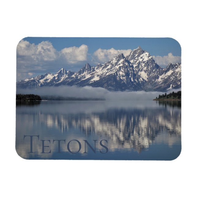 Tetons - Grand Teton Nationalpark Wyoming Magnet (Horizontal)