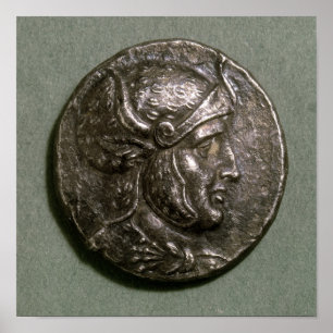 Tetradrachma Seleucus I König von Syrien Poster