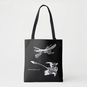 Tetrapteryx & Microraptor Tote Bag