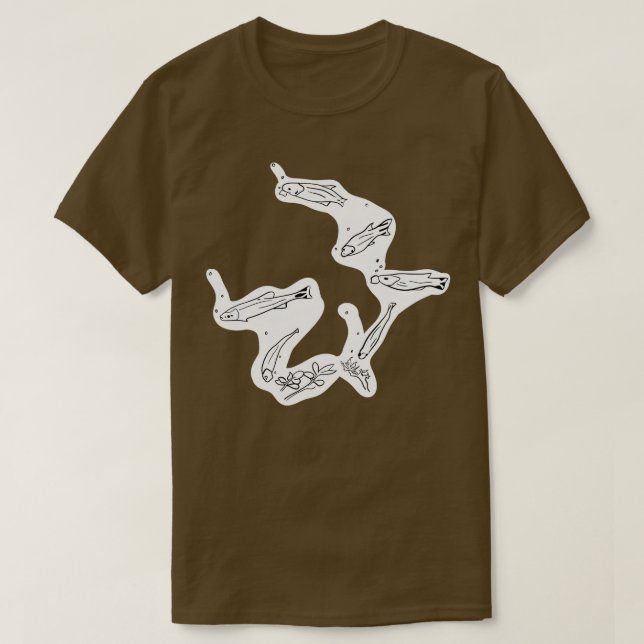 Tetras Playing T-Shirt (Design vorne)