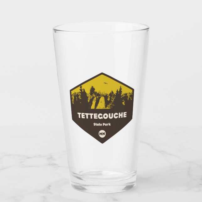 Tettegouche Staat Park, Minnesota Glas (Vorderseite)
