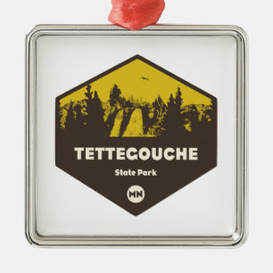 Tettegouche Staat Park, Minnesota Ornament Aus Metall