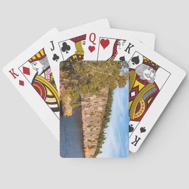 Tettegouche Staat Park, Minnesota Spielkarten (Rückseite)