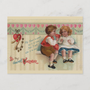 Teuerster Valentinstag Vintage Postkarte