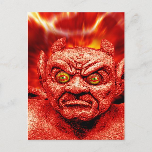 Teufel-890 Postkarte (Vorderseite)