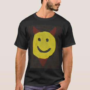 Teufel-Gesichts-T - Shirt