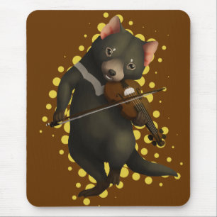 Teufel ging unten zu Georgia Mousepad