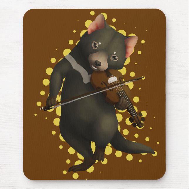 Teufel ging unten zu Georgia Mousepad (Vorne)