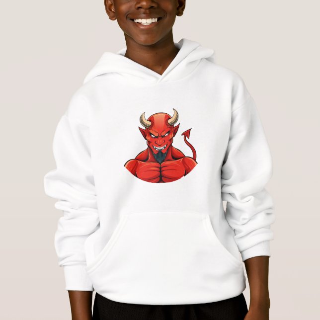 Teufel  hoodie (Vorderseite)