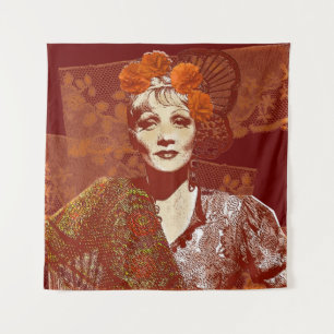 Teufel ist eine Frau Wandteppich