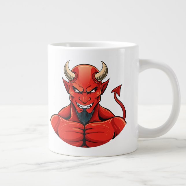Teufel  Jumbo-Tasse (Rechts)