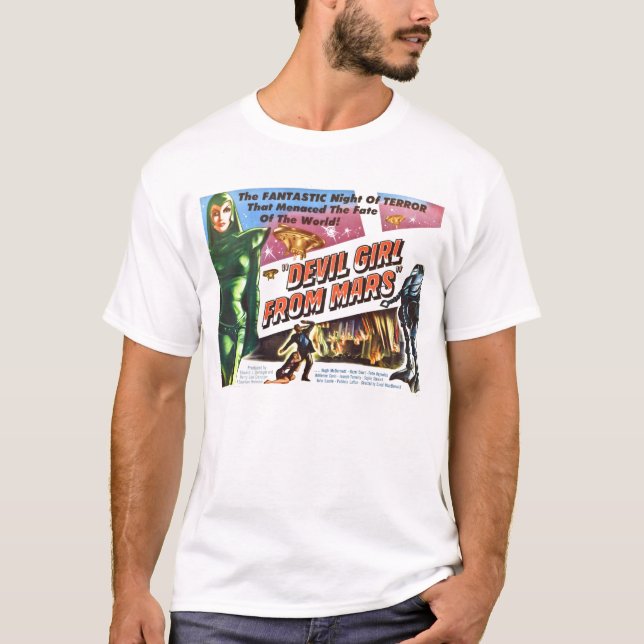 Teufel-Mädchen vom Mars-T - Shirt (Vorderseite)