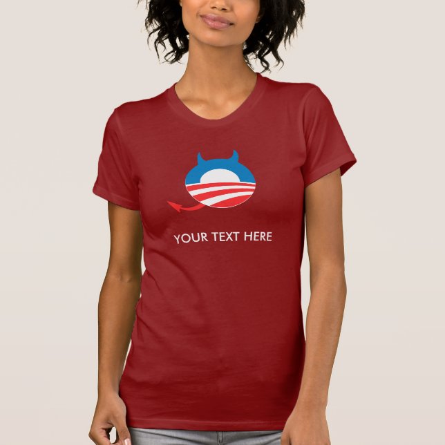 TEUFEL OBAMA T-Shirt (Vorderseite)