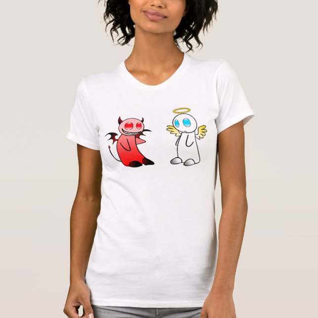Teufel oder Engel T-Shirt (Vorderseite)