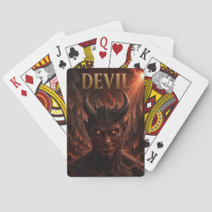 Teufel Spielkarten, Poker Karten Spielkarten
