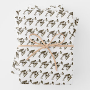Teufel von Jersey Geschenkpapier Set
