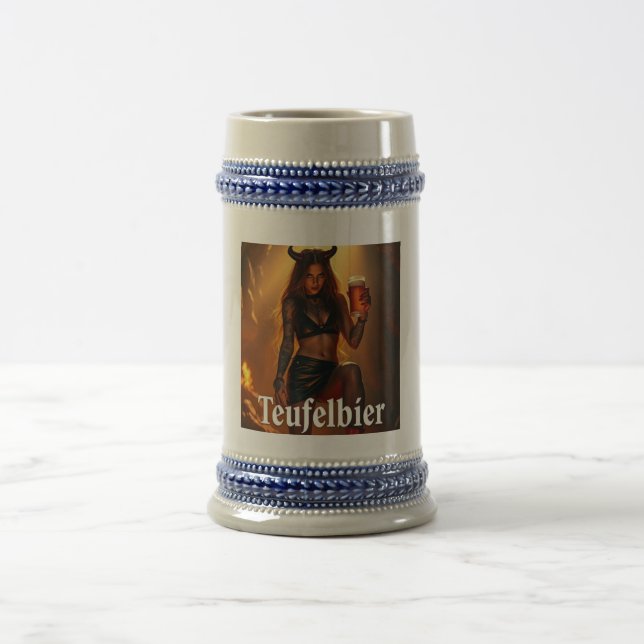 Teufelbier: straight from hell bierglas (Mittel)
