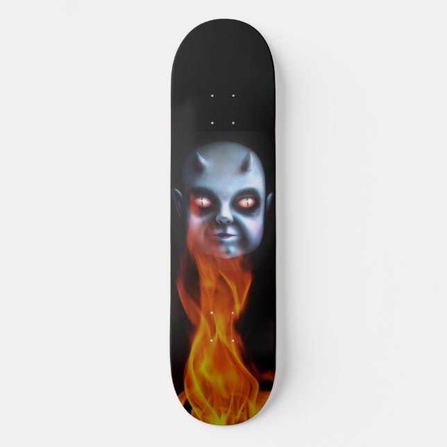 Teufelsbaby Skateboard (Vorderseite)
