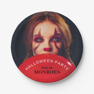 Teufelsballon, Halloween-Party Pappteller