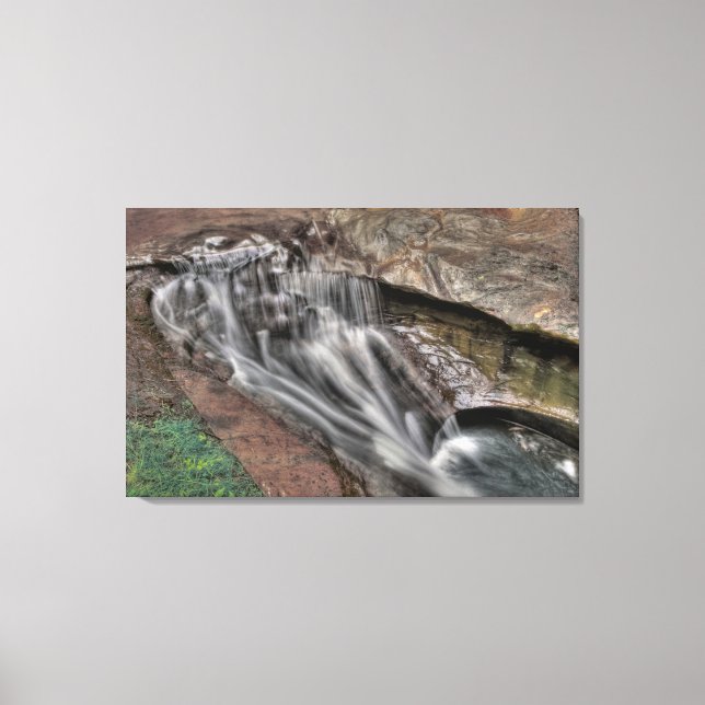 Teufelsbathwanne, Heuschrecken, Ohio Leinwanddruck (Vorderseite)