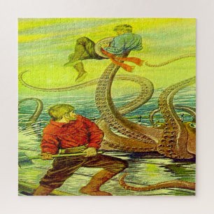 "Teufelsfisch Tentakel!" Puzzle