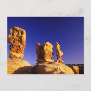 Teufelsgarten in der Grand Staircase Escalante 2 Postkarte