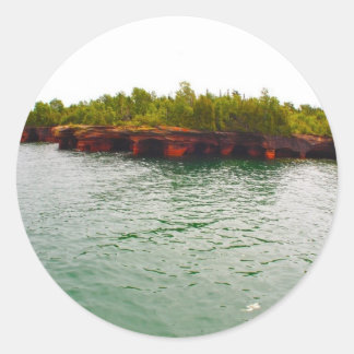 Teufelsinsel Runder Aufkleber