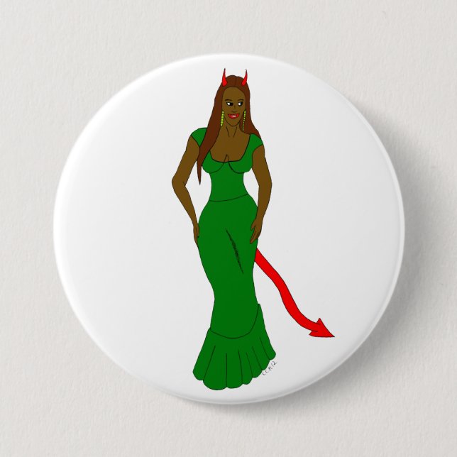 Teufelskerl Button (Vorderseite)