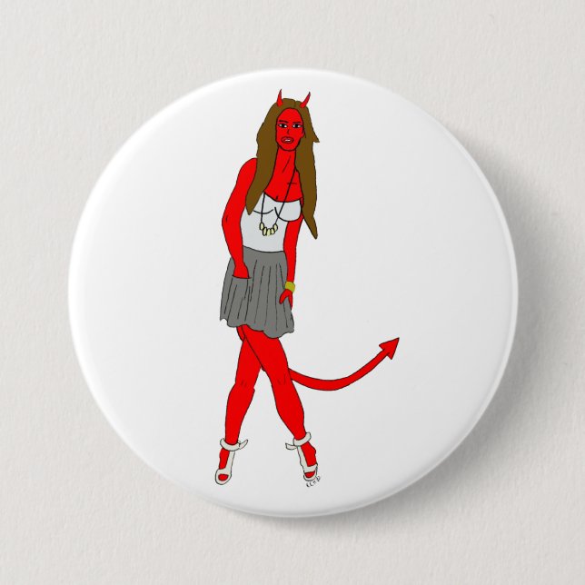 Teufelskerl Button (Vorderseite)