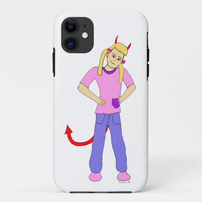 Teufelskerl Case-Mate iPhone Hülle (Rückseite)