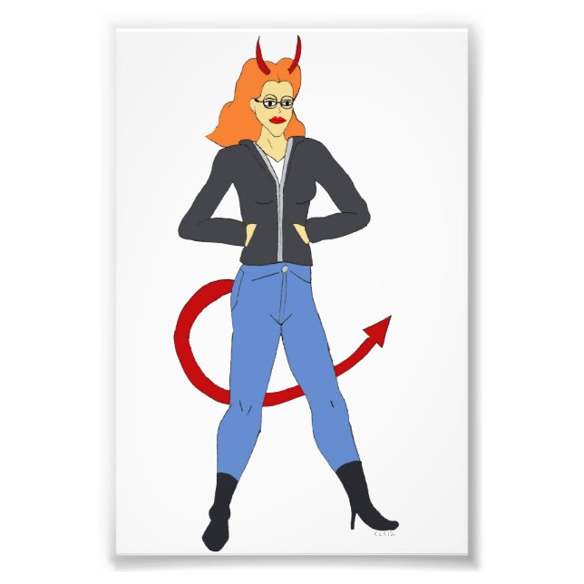 Teufelskerl Fotodruck (Vorne)