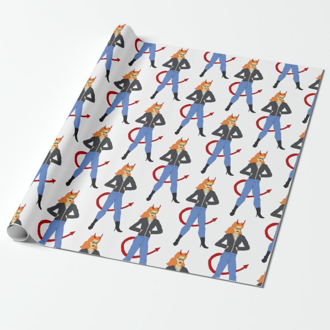 Teufelskerl Geschenkpapier (Ungerollt)