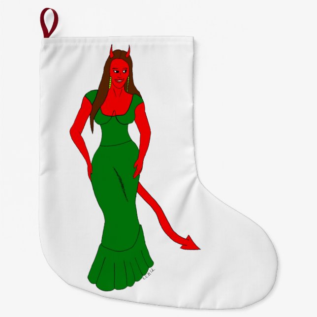 Teufelskerl Großer Weihnachtsstrumpf (Vorderseite)