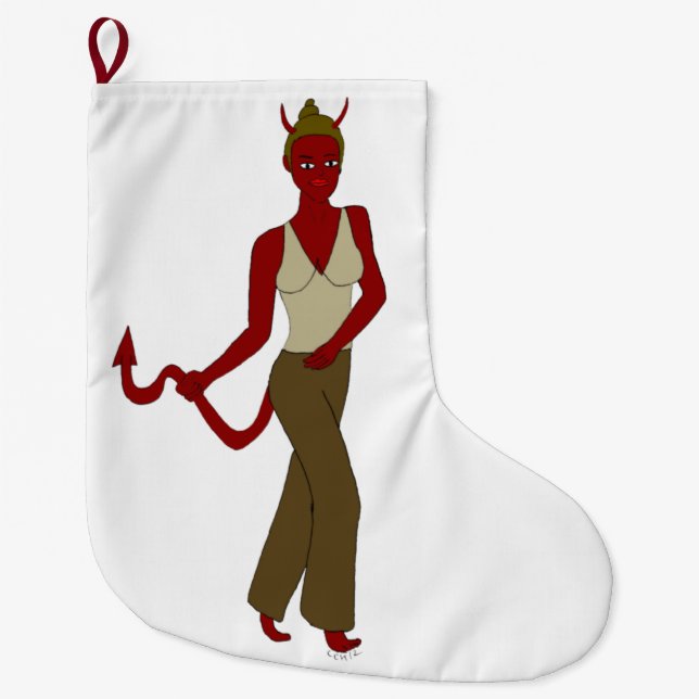 Teufelskerl Großer Weihnachtsstrumpf (Vorderseite)