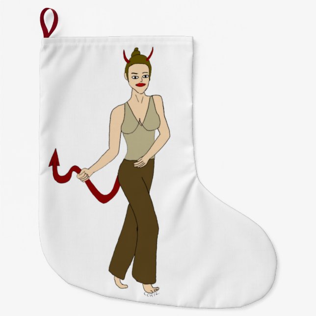 Teufelskerl Großer Weihnachtsstrumpf (Vorderseite)