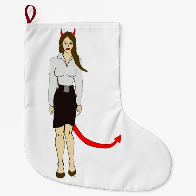 Teufelskerl Großer Weihnachtsstrumpf (Vorderseite)