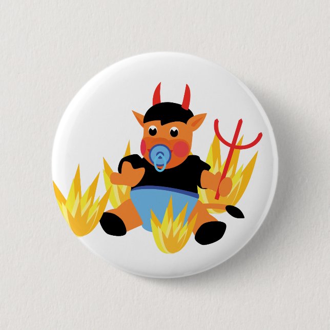 Teufelskind Button (Vorderseite)