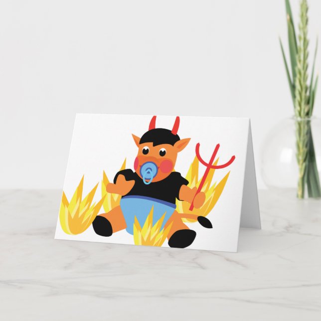 Teufelskind Karte (Vorderseite)