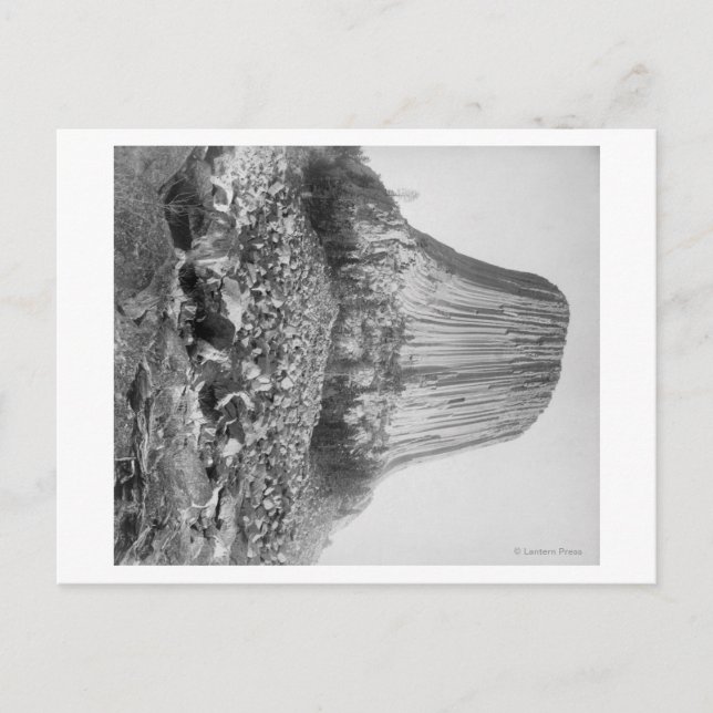 Teufelskreis aus dem Westen mit gefallenem Postkarte (Vorderseite)