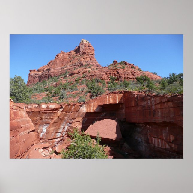 Teufelsküche in Sedona Arizona Poster (Vorne)