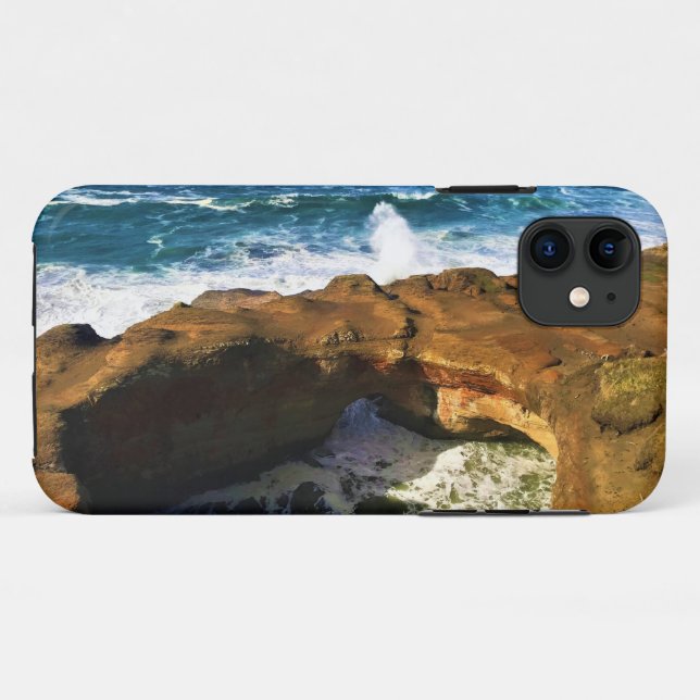 Teufelskugel, Newport, Oregon Case-Mate iPhone Hülle (Rückseite (Horizontal))
