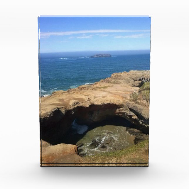 Teufelskugel & Otter Rock, OR Fotoblock (Vorderseite)