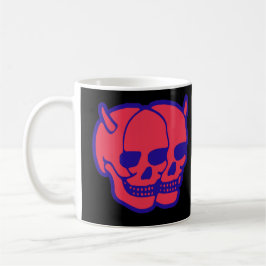 Teufelsschädel Gothic Alternative Punk-Ästhetik Du Kaffeetasse