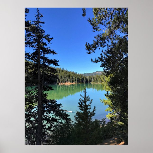 Teufelssee, Oregon Poster (Vorne)